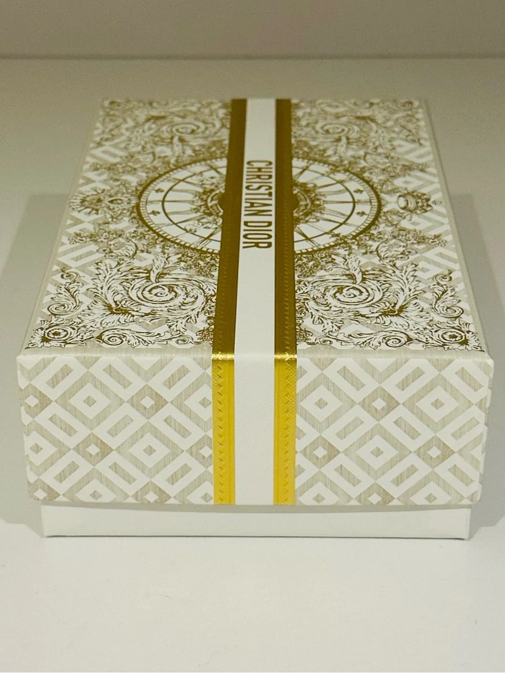 Dior Beauty Holiday 2024 Gift Box in White & Gold